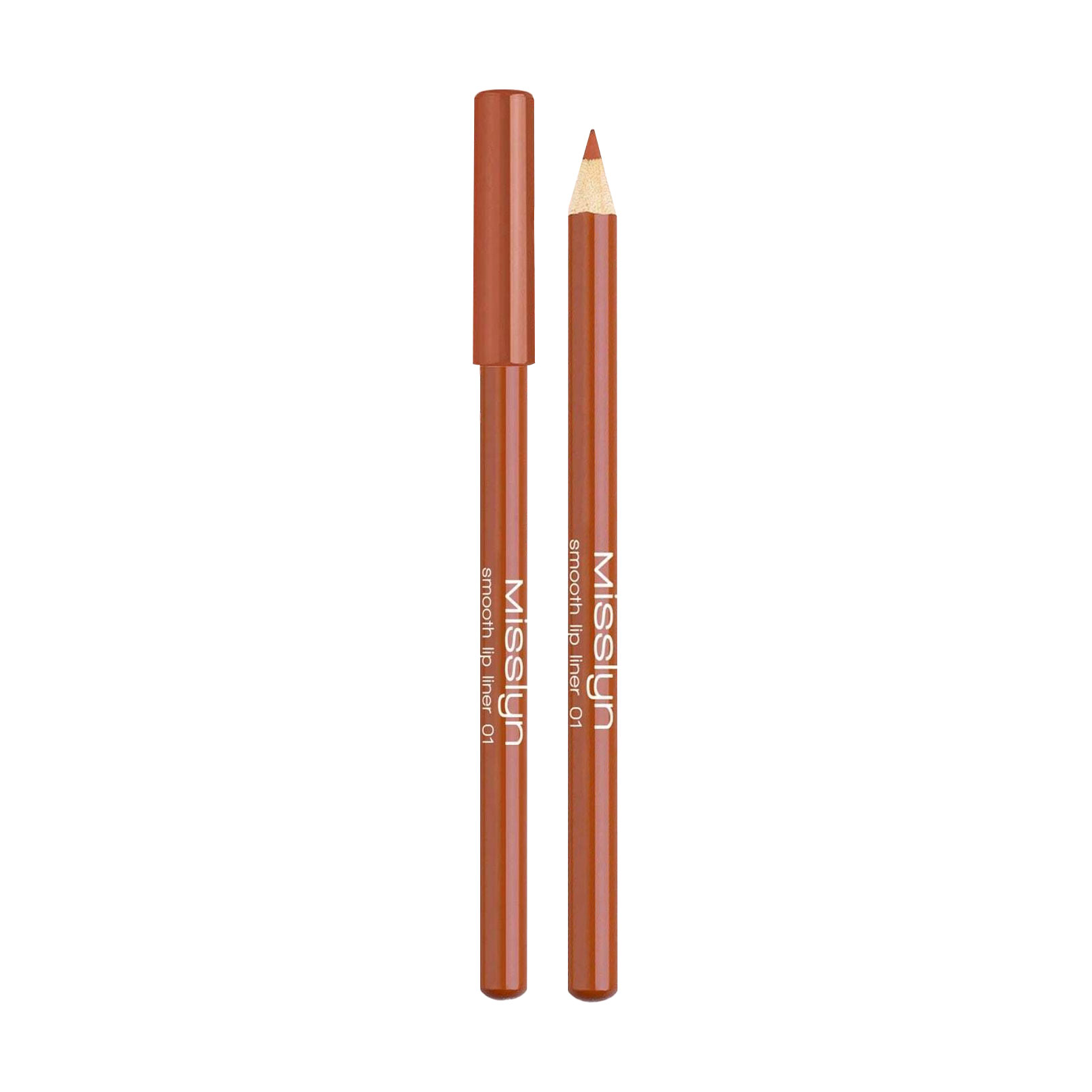 Олівець для губ Misslyn Smooth Lip Liner 01, 0.78 г